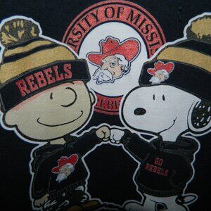 Ole Miss Colonel Reb Snoopy Forever Sweatshirt Hoodie Sizw 3XL (OO-4)